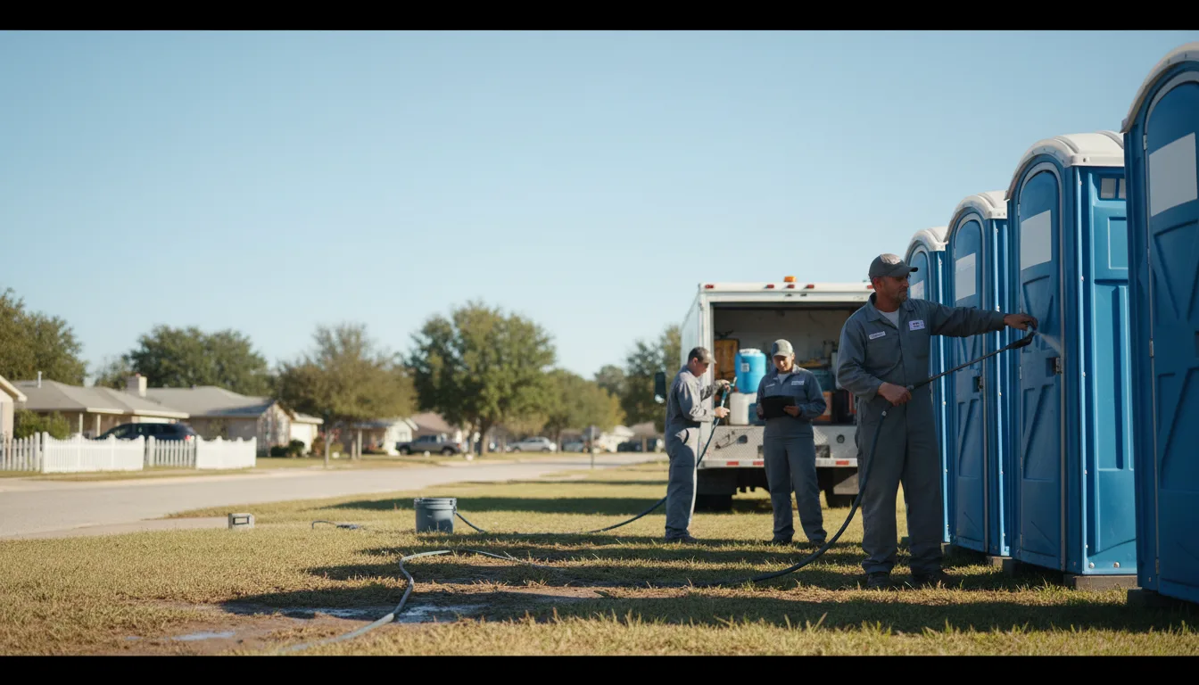 Long-Term Portable Toilet Rental in Commerce, MO near me